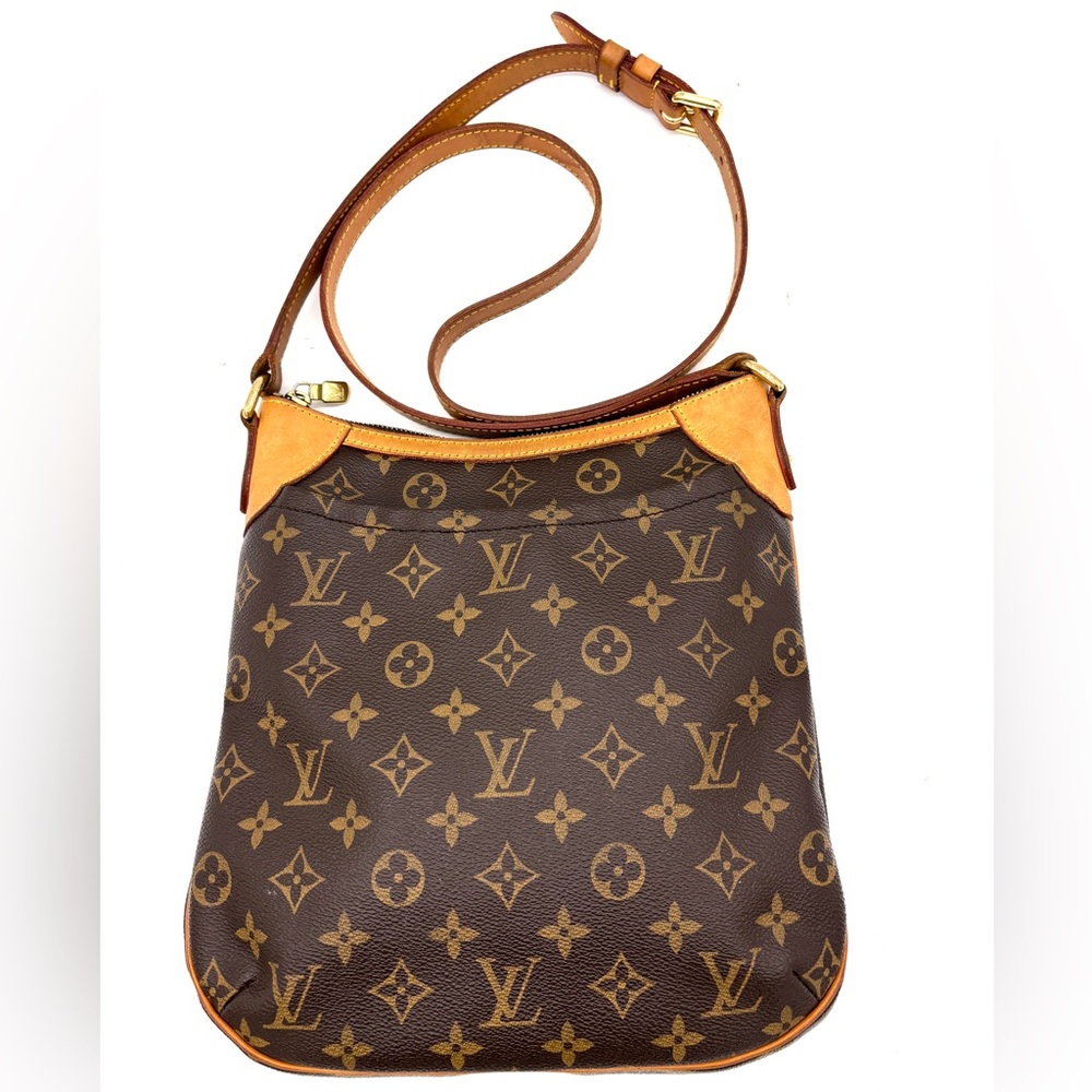 Auth. Louis Vuitton Odeon PM Monogram PVC Leather Shoulder Bag - Picture 1 of 16